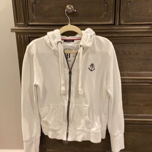 COPY - Tommy Hilfiger nautical style full zip sweatshirt